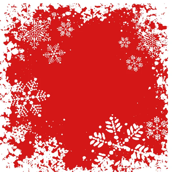 Christmas snowflakes — Stock Vector