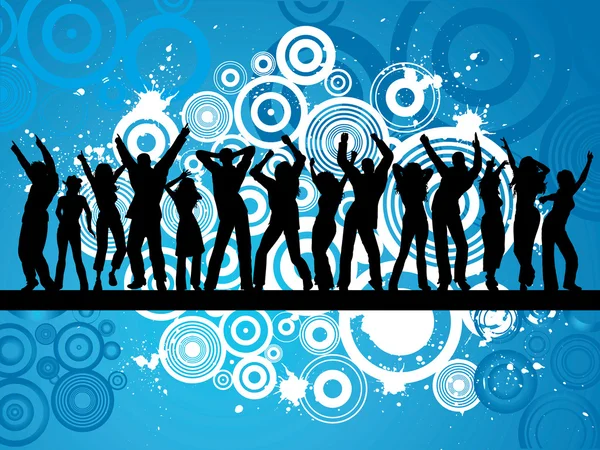 People dancing — Stock Vector