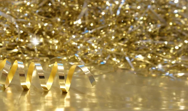 Gold Weihnachten Hintergrund — Stockfoto