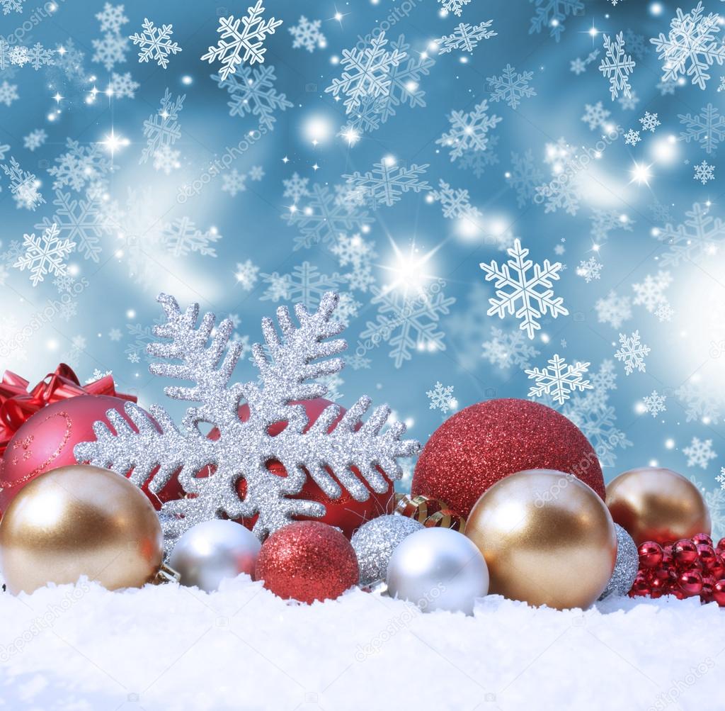 Kerst achtergrond ⬇ Stockfoto, rechtenvrije foto door © kjpargeter 42914761
