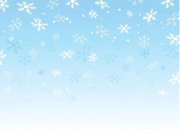 Snöflingans bakgrund — Stock vektor