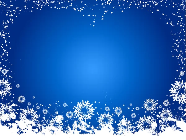 Background with snowflake — Stock Vector