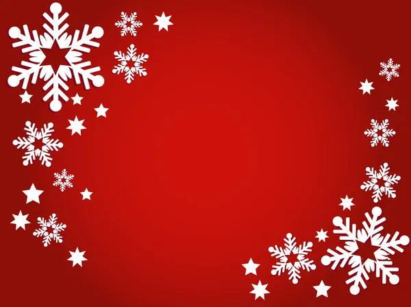 Snowflake background — Stock Vector