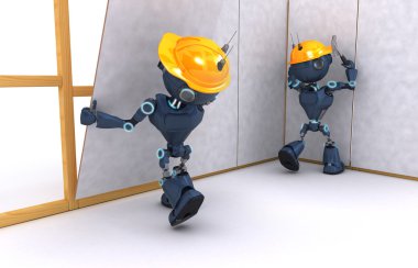 Androidler stud duvar inşa