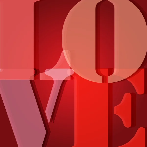 Valentine's day Love background — Stock Vector