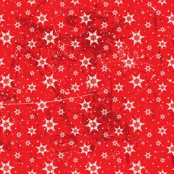 Grunge snowflake background — Stock Vector