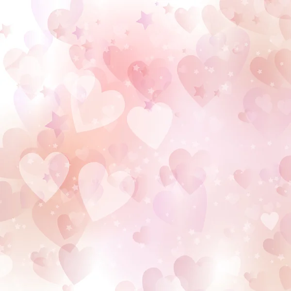 Valentine's Day coeur fond — Image vectorielle