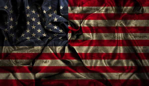 Grunge American flag background — Stock Photo, Image