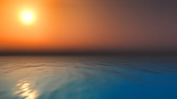 Sunset ocean — Stock Photo, Image