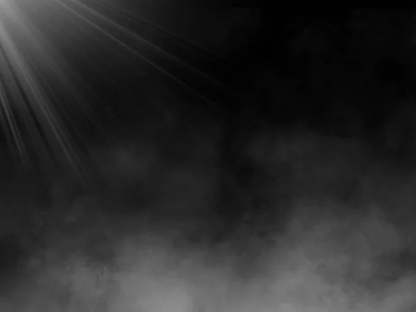 Sis Dolu Atmosferde Spot Işığı Olan Grunge Tarzı Arkaplan — Stok fotoğraf