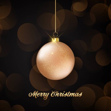 Altın parıltılı Noel mücevheri arka plan tasarımı