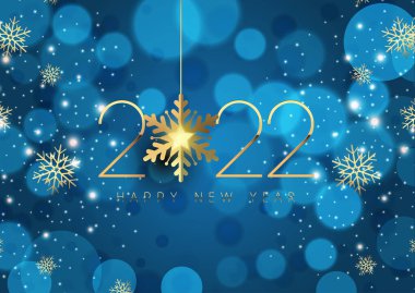 Kar taneleri ve ışık tasarımlı kırmızı Noel arkaplanı