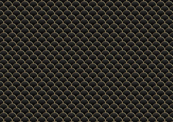 Fondo Abstracto Elegante Oro Negro — Archivo Imágenes Vectoriales