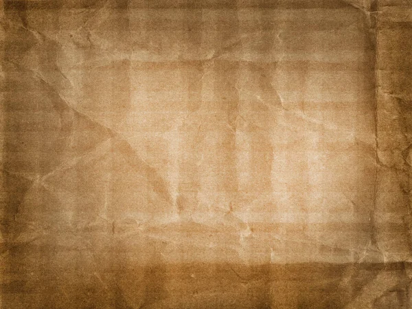 Old Grunge Style Cardboard Texture Background Design Folds Creases — Stock Photo, Image