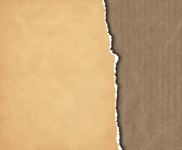 引き裂かれた紙のオーバーレイ背景とダークグランジスタイルのテクスチャ — ストック写真