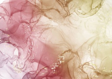 Altın parıltılı elementlerle kaliteli alkol arkaplanı 