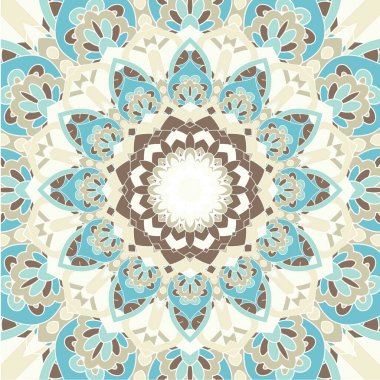 Etnik tarz tasarımlı dekoratif bir arka plan