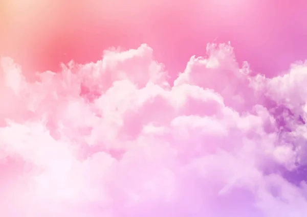 Αφηρημένο Φόντο Ζάχαρη Βαμβάκι Καραμέλα Σύννεφο Σχεδιασμό — Διανυσματικό Αρχείο