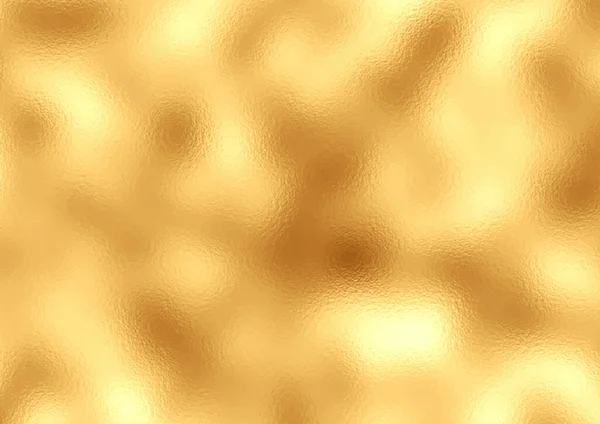 Detail Goud Folie Textuur Achtergrond — Stockvector