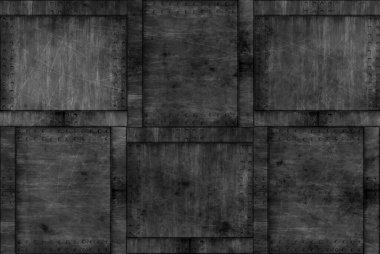 Grunge çizik metal plaka doku arka plan