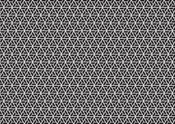 黒と白の幾何学模様のデザインの背景 — ストックベクタ