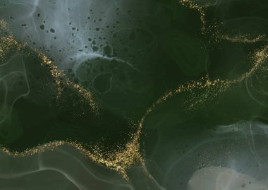 Koyu alkol arkaplanı ve altın parıltısı tasarımı