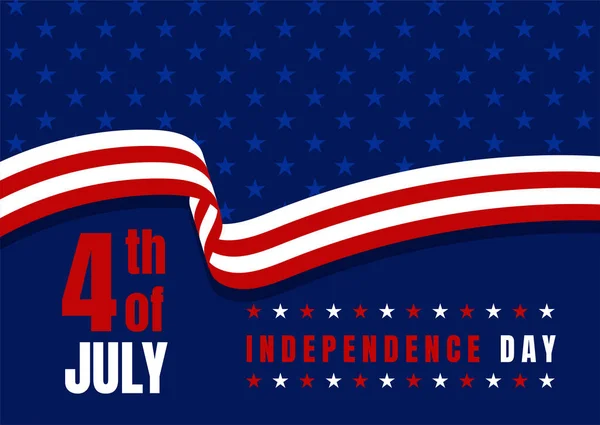 Fundo Julho Para Dia Independência —  Vetores de Stock