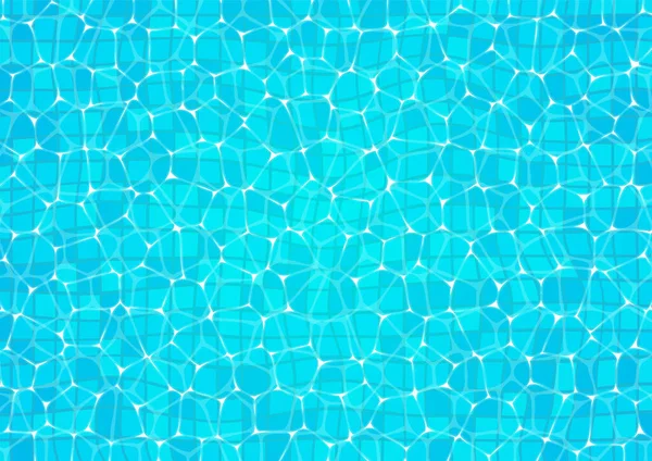 游泳池纹理设计的抽象背景 — 图库矢量图片