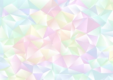 Hologram biçimi soyut düşük polyester geometrik arkaplan 