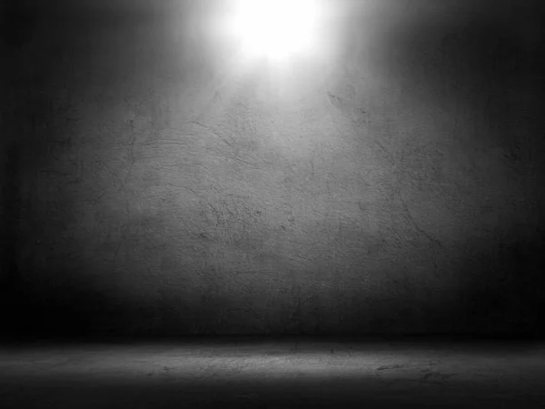 Render Dark Grunge Display Background Spotlight Shining Interior — ストック写真