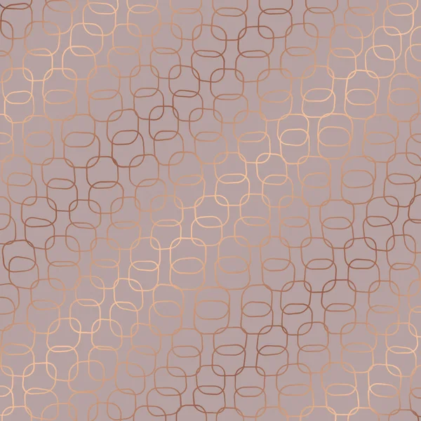 Abstract Rose Gold Pattern Design Background - Stok Vektor