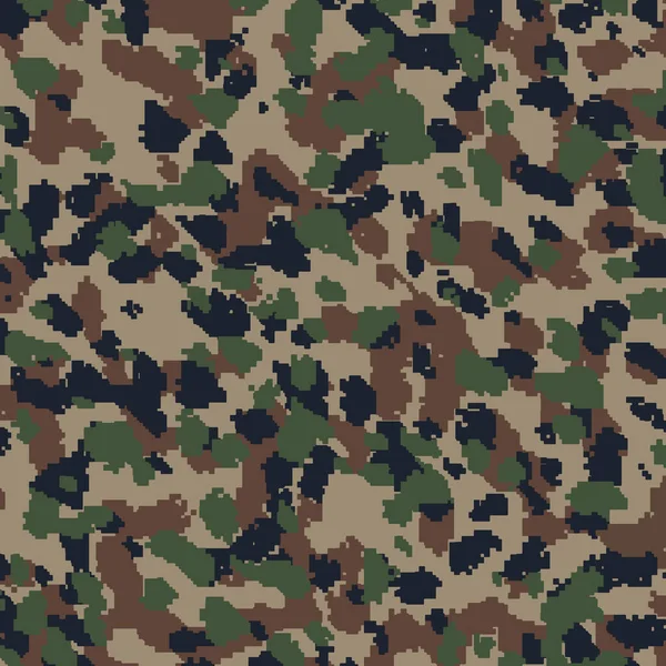 Digital Styled Camo Pattern Design Background — Archivo Imágenes Vectoriales