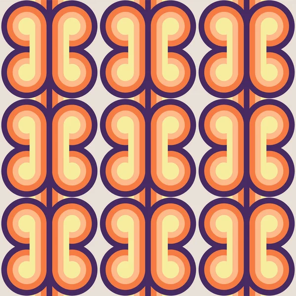 Vintage Retro Styled Pattern Background — Image vectorielle