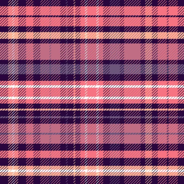 Plaid Stijl Patroon Achtergrond Complementaire Kleuren — Stockvector