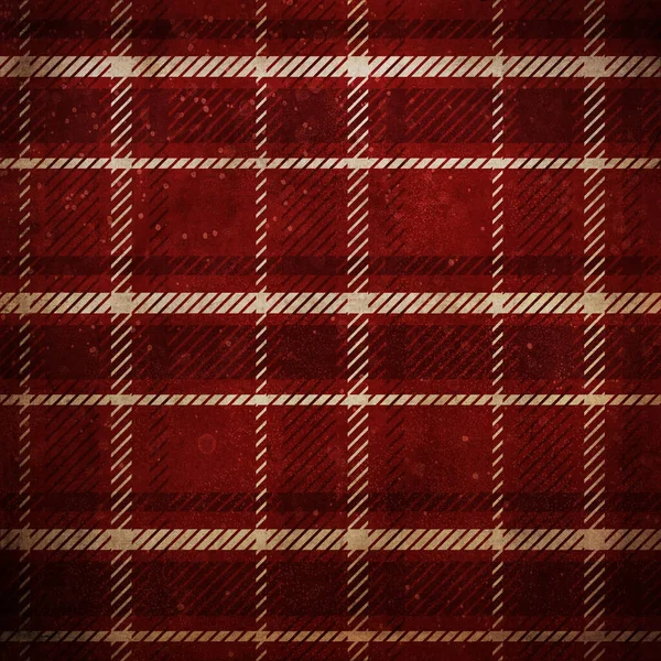 Grunge Stile Plaid Natale Sfondo — Foto Stock