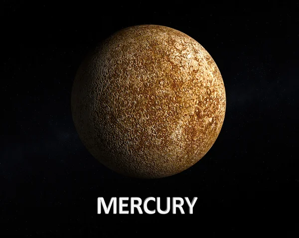 Planeta mercúrio — Fotografia de Stock