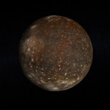 Jupitermoon Callisto