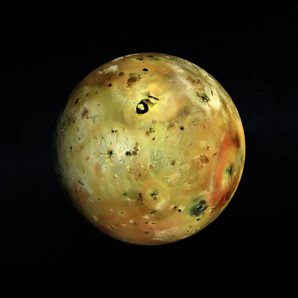 Jupitermoon Io — 스톡 사진