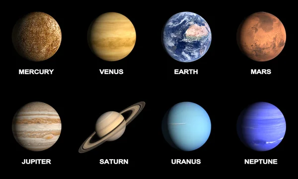 Planetas do Solarsystem Imagem De Stock