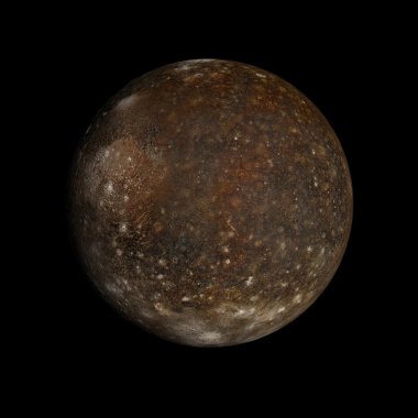 Jupitermoon Callisto