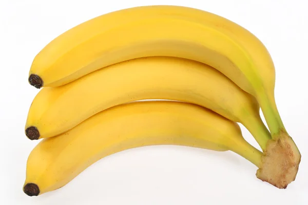 Bananer isolerad på vit bakgrund — Stockfoto