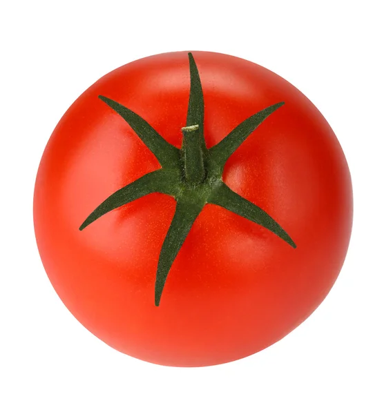 흰색으로 분리 된 빨간 토마토 — 스톡 사진