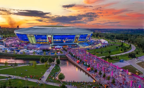 Donetsk, Ukrayna - 27 Haziran: donetsk, Ukrayna donbass Arena'ya 27 Haziran 2012