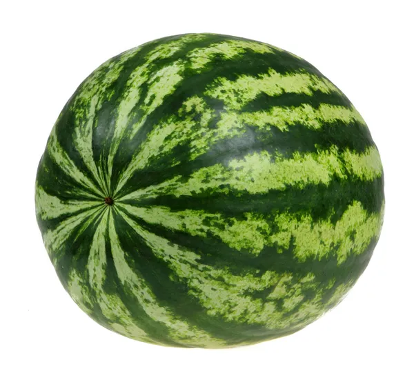 Wassermelone isoliert auf weißem Hintergrund — Stockfoto