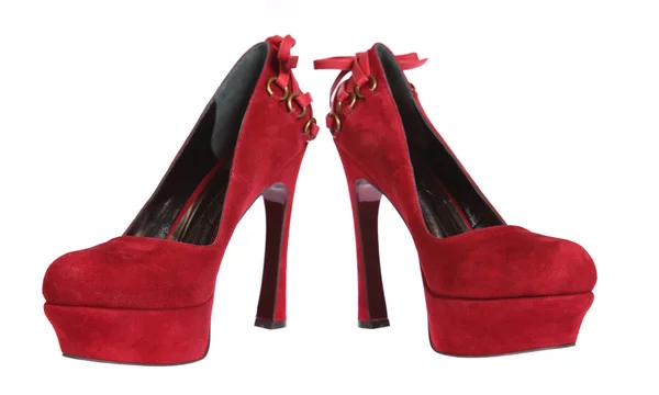 赤の女性靴 — ストック写真