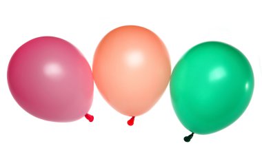 tatil için helyum balonlar demet uçan