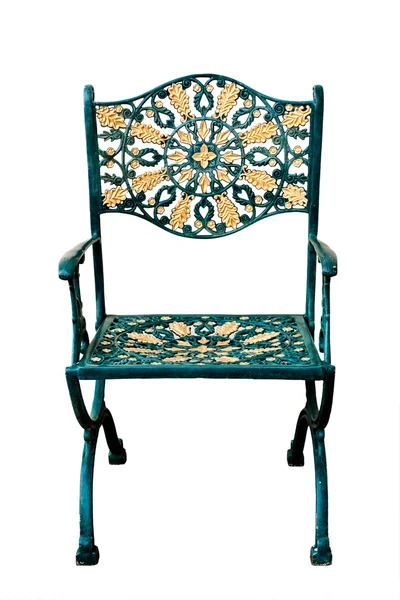 Ornate Patio Chair isolated — Stock Photo, Image