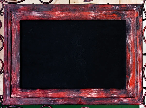 钢框架黑板 — 图库照片