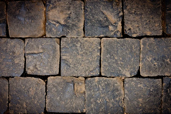 Textura de pared de piedra vieja para el fondo — Foto de Stock