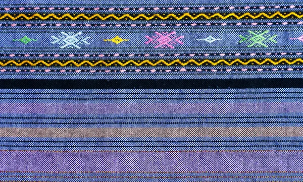 Patrón de tela de algodón hecha a mano tailandesa —  Fotos de Stock
